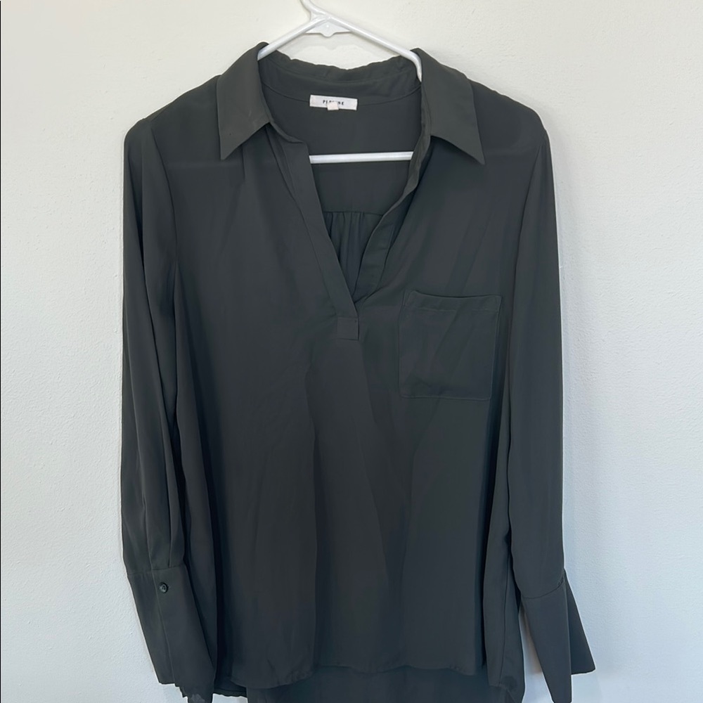 Women's Gray Blouse